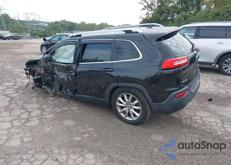 2015 Jeep Cherokee Limited z USA, uszkodzony, nr VIN 1C4PJMDS5FW727302